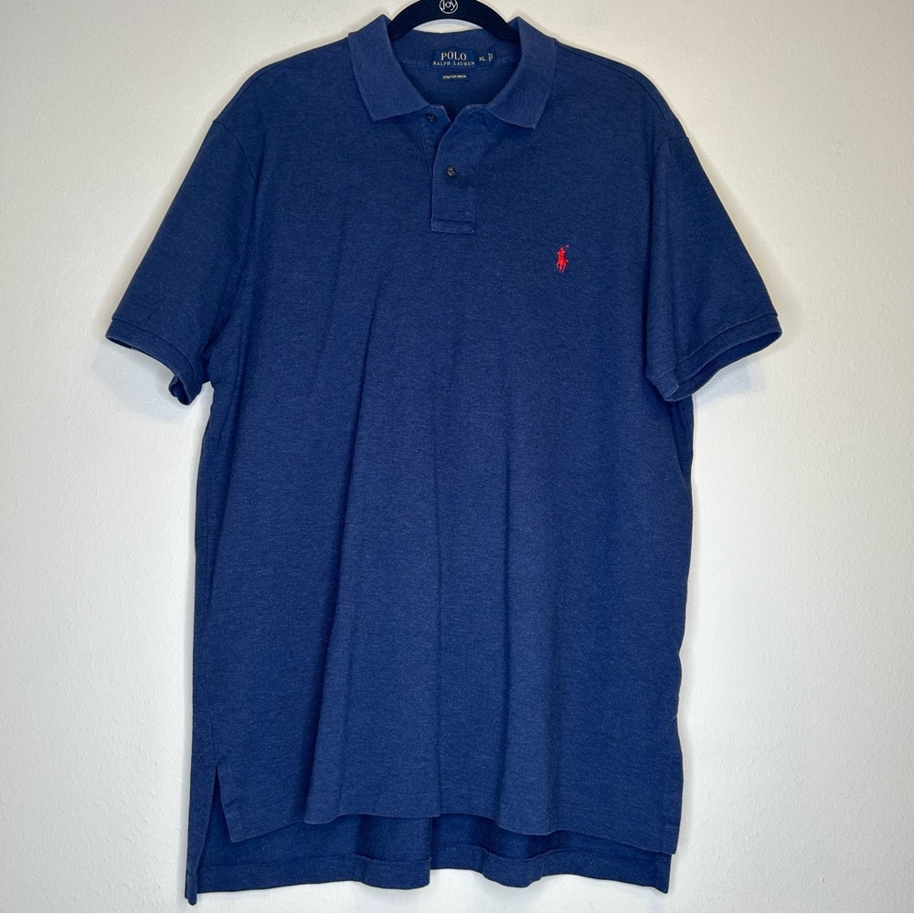 Polo Ralph Lauren‎ Mens 100% Cotton Polo Shirt Short Sleeve Size XL
